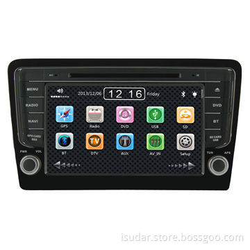 In-dash Car DVD Player for VW Santana 2013, NAV/CD/MP3/DVD/USB/SD/BT, with 8" TFT Monitor